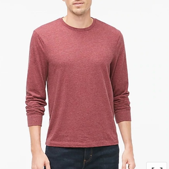 j crew washed jersey tee